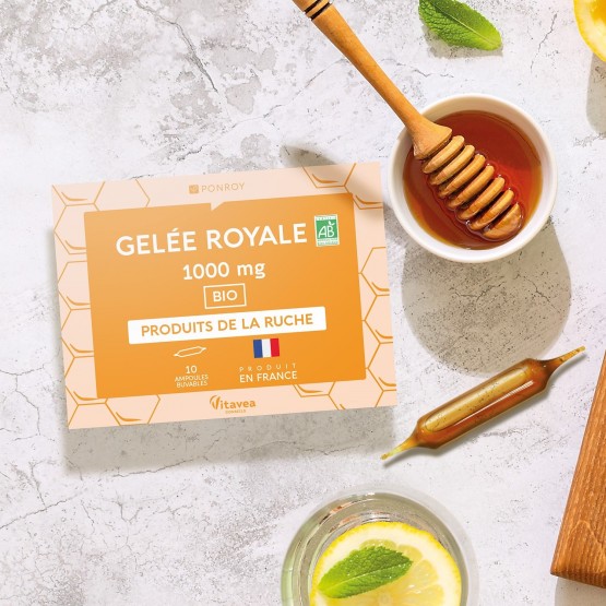 Ampoules de Gelée royale Bio